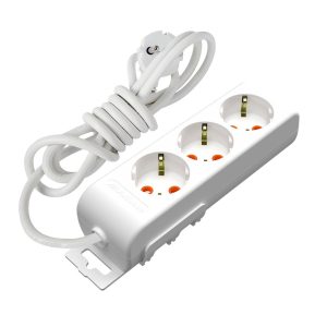 Mutlusan Üçlü 2 Mt Kablolu (Ç.K.) Topraklı Grup Priz- 001 175 310002 02 00