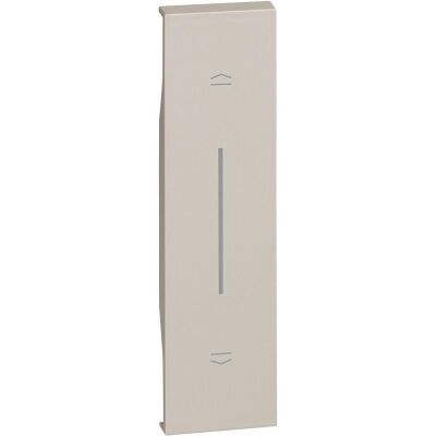 Bticino Jaluzi Anahtar İçin Kapak 1M Kum Beji