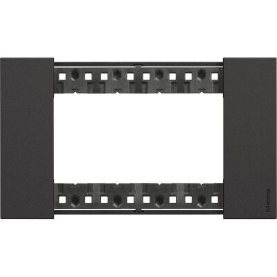 Bticino Polimer Plastik Çerçeve 4M Siyah