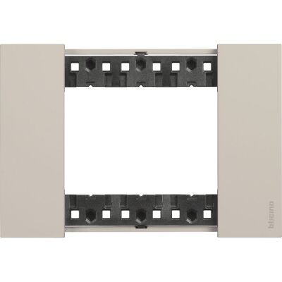 Bticino Polimer Plastik Çerçeve 3M Kum Beji