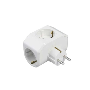 Viko Yonca Plus Beyaz Üçlü Topraklı Priz 90303003