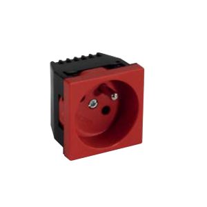 Mutlusan 45x45 UPS Topraklı Priz Çekirdeği (Çoçuk Korumalı) (45° Açılı) 001 052 300002 00 00