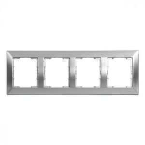 Mutlusan Candela Dörtlü Çerçeve Inox 2125 800 1482