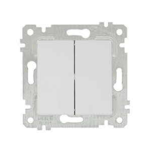 Mutlusan Mek+Tuş Komütatör Rita Natural - Beyaz 2200 402 0201