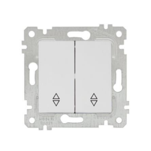 Mutlusan Mek+ Tuş Komütatör Vavien Rita Natural - Beyaz 2200 404 0201