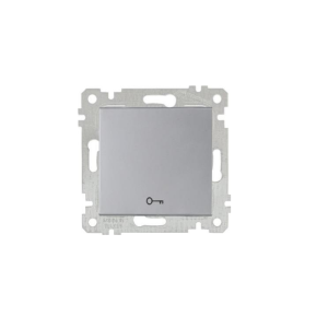 Mutlusan Mek+Tuş Kapı Otomatiği Anahtarı Rita Metalik İnox- 2200 407 0282K