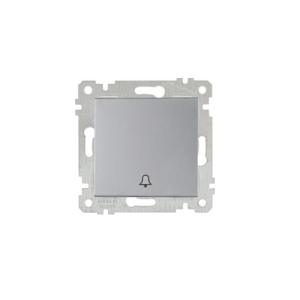 Mutlusan Mek+Tuş Zil Anahtarı Rita Metalik İnox- 2200 407 0282Z