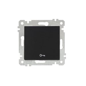 Mutlusan Mek+Tuş  Kapı Otomatiği Anahtarı Rita Metalik Siyah- 2200 407 0284K