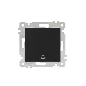 Mutlusan Mek+Tuş Zil Anahtarı Rita Metalik Siyah- 2200 407 0284Z