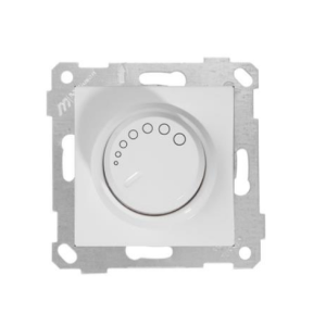 Mutlusan Mek+Tuş RL Işıklı Dimmer 600W Rita Natural - Beyaz 2200 440 0201