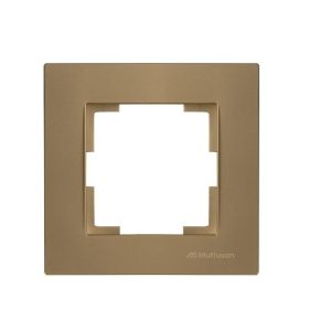 Mutlusan Tekli Çerçeve Metalik Altın- 2220 800 1180