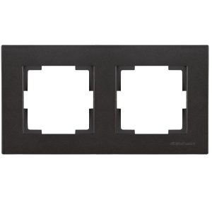 Mutlusan İkili Çerçeve Metalik Siyah- 2220 800 1284