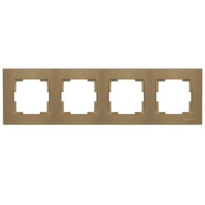 Mutlusan Dörtlü Çerçeve Metalik Altın- 2220 800 1480