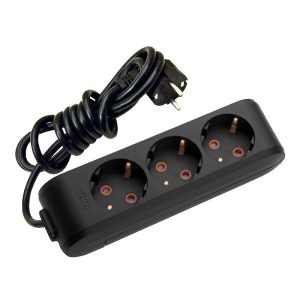 Viko Multi-Let Üçlü 3 Metre Topraklı Çocuk Korumalı Grup Priz 90 13 33 03