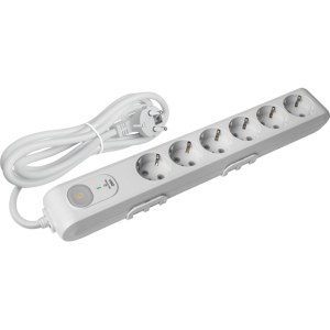 Viko Multi-Let Altılı Şok ve Akım Korumalı Topraklı Kablolu Çocuk Korumalı Grup Priz - 1.5 Metre 90 11 76 32