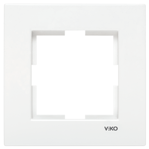 Viko Karre Tekli Çerçeve - Beyaz 90960200