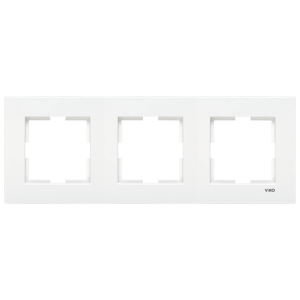 Viko Karre Üçlü Çerçeve - Beyaz 90960202
