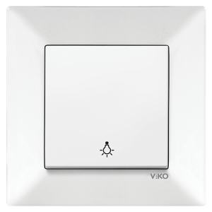 Viko Meridian Light Anahtarı (Çerçeve Hariç) - Beyaz