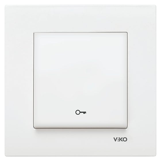 Viko Karre Kapı Otomatiği Anahtarı - Beyaz (Çerçeve Hariç) 90967005