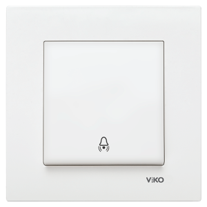 Viko Karre Zil Anahtarı - Beyaz (Çerçeve Hariç) 90967006