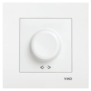 Viko Karre Rotatif Dimmer - Beyaz (600W) RL (Çerçeve Hariç) 90967047