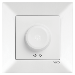 Viko Meridian Rotatif Dimmer (600W) RL (Çerçeve Hariç) - Beyaz
