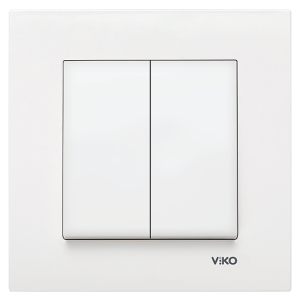 Viko Karre Impulse Komütator - Beyaz (Çerçeve Hariç) - Beyaz 90967083