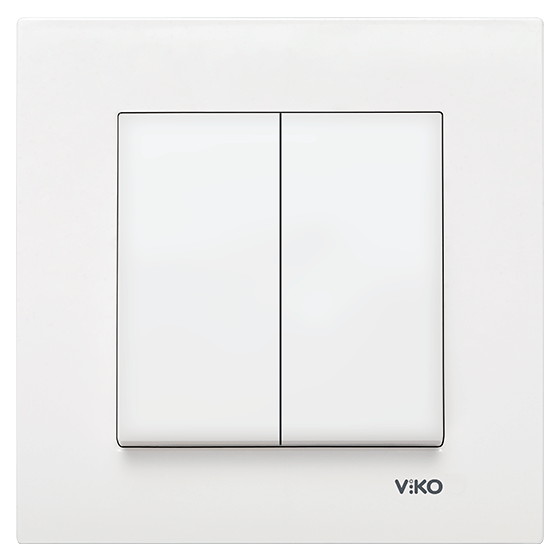 Viko Karre Impulse Komütator - Beyaz (Çerçeve Hariç) - Beyaz 90967083