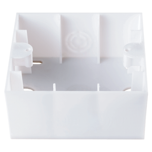 Viko Karre Tekli Sıva Üstü Kasa - Beyaz