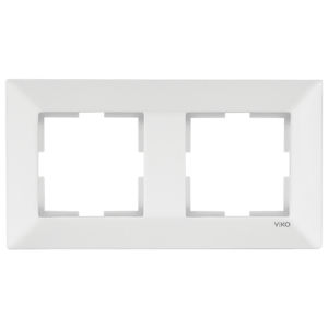 Viko Meridian İkili Çerçeve - Beyaz