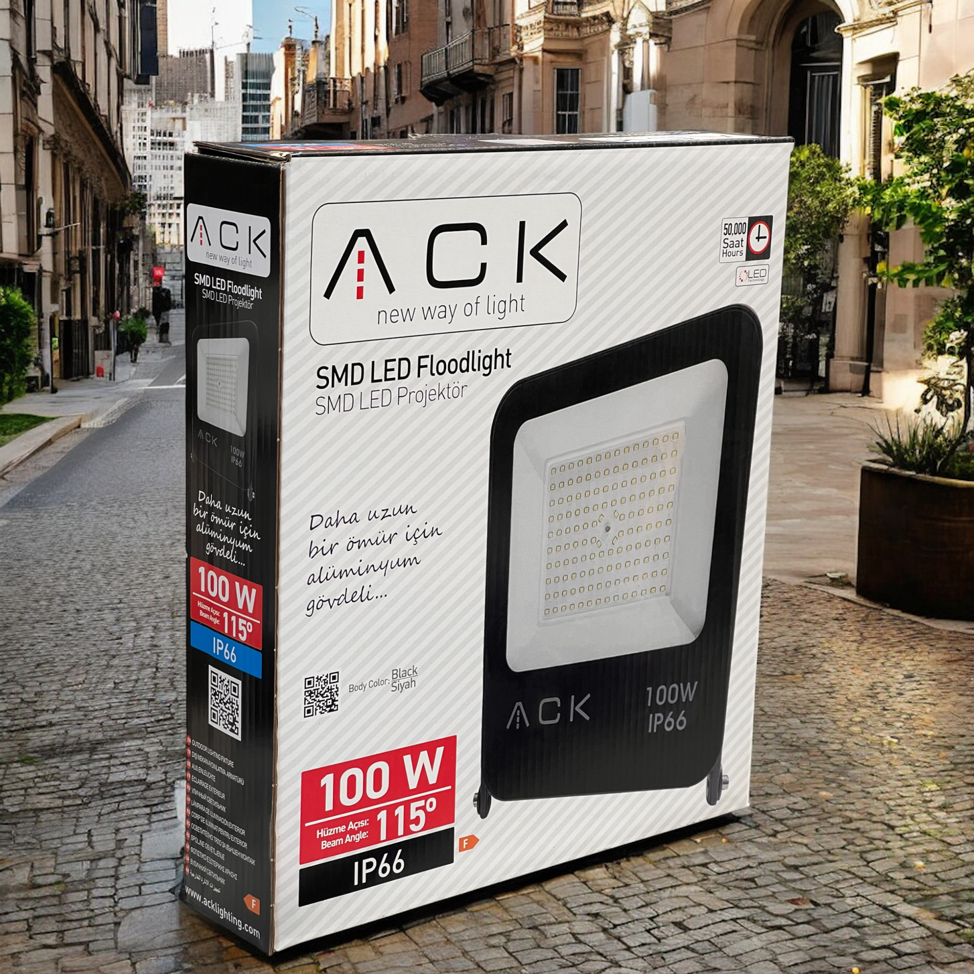 ACK 50W 6500K Dob Smd Led Projektör AT62-05032