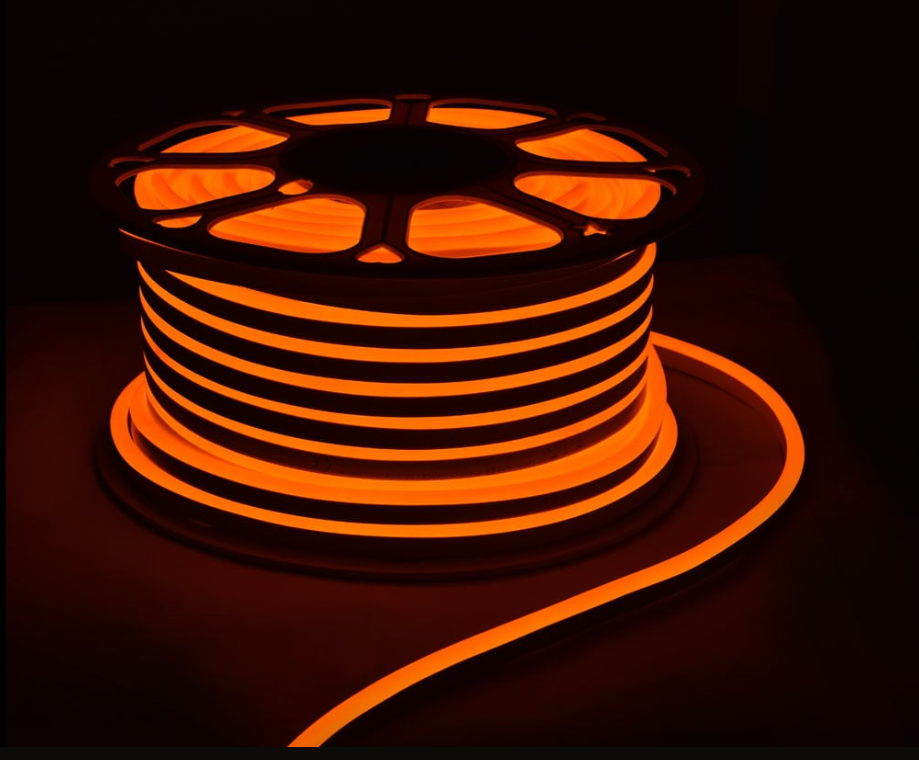 ACK Led Neon Hortum 2835-120Led/1M-7,5W, 220V, Amber, Ip65, 9X16Mm Led Neon Hortum 8.5W, 2 AS03-00508