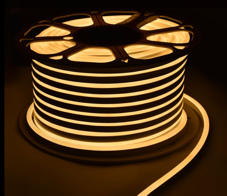 ACK Led Neon Hortum 2835-120Led/1M-7,5W, 220V, 3000K, Ip65, 9X16Mm Led Neon Hortum AS03-00500