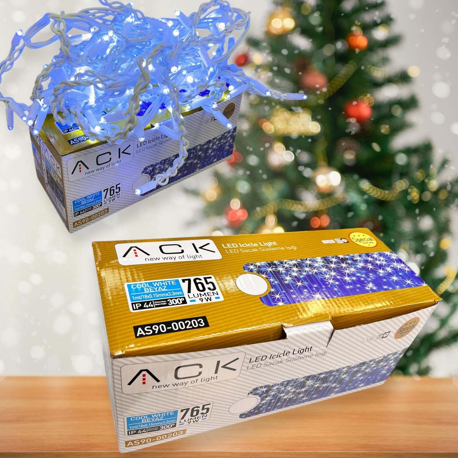 ACK 6500K 220V Lüks Serı Led Saçak AS90-00203