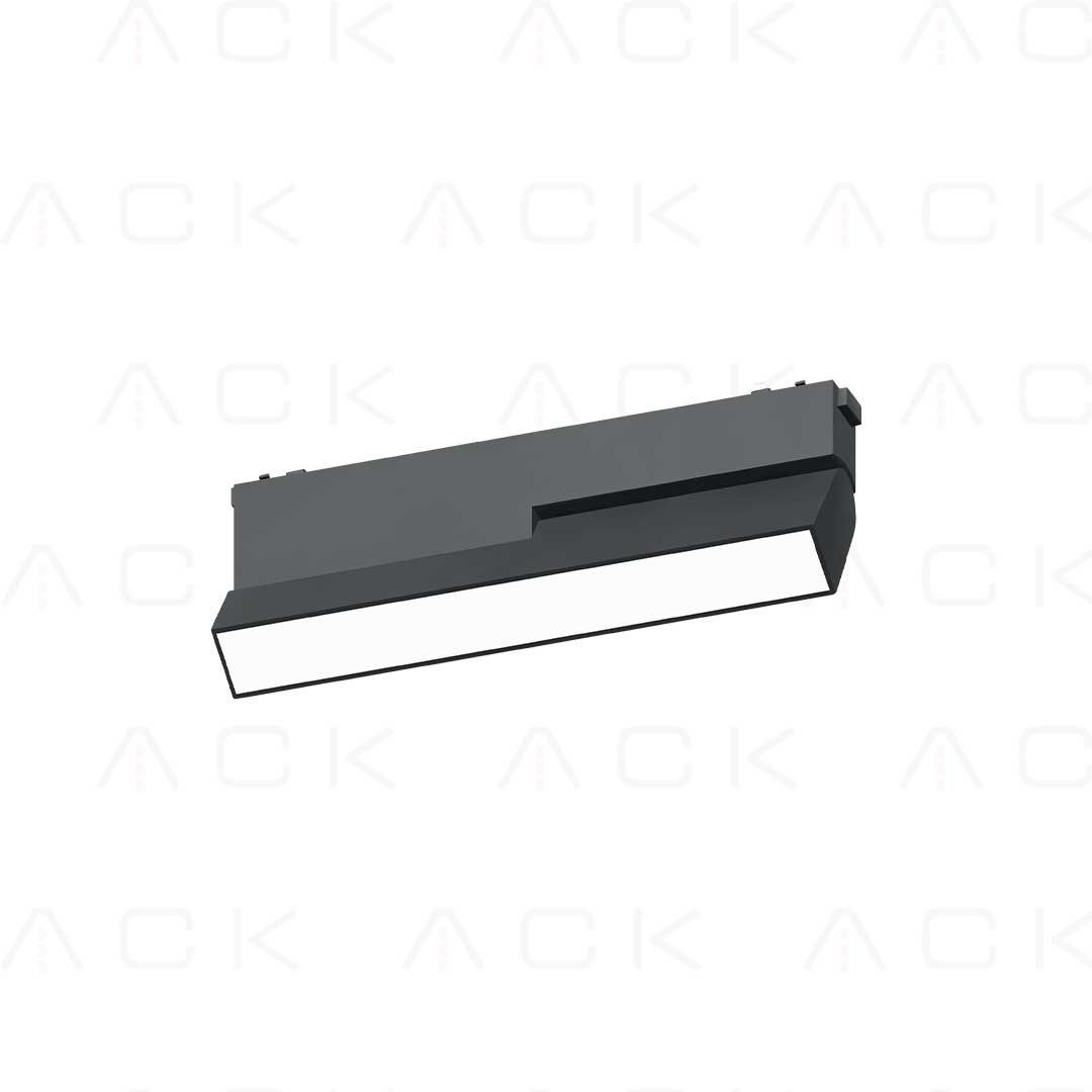 ACK 12W Slım Magnet Ray Armatürü Katlanır /Difüzörlü 23Cm 3000K Ip20 AD45-03201
