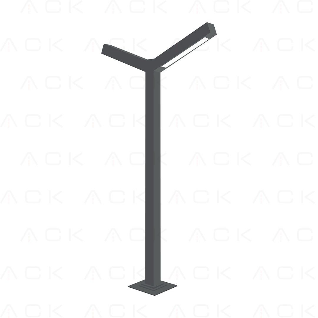 ACK 30W Led Alsa 3000K 2000Mm Bahçe Direk Armatürü AG43-09601
