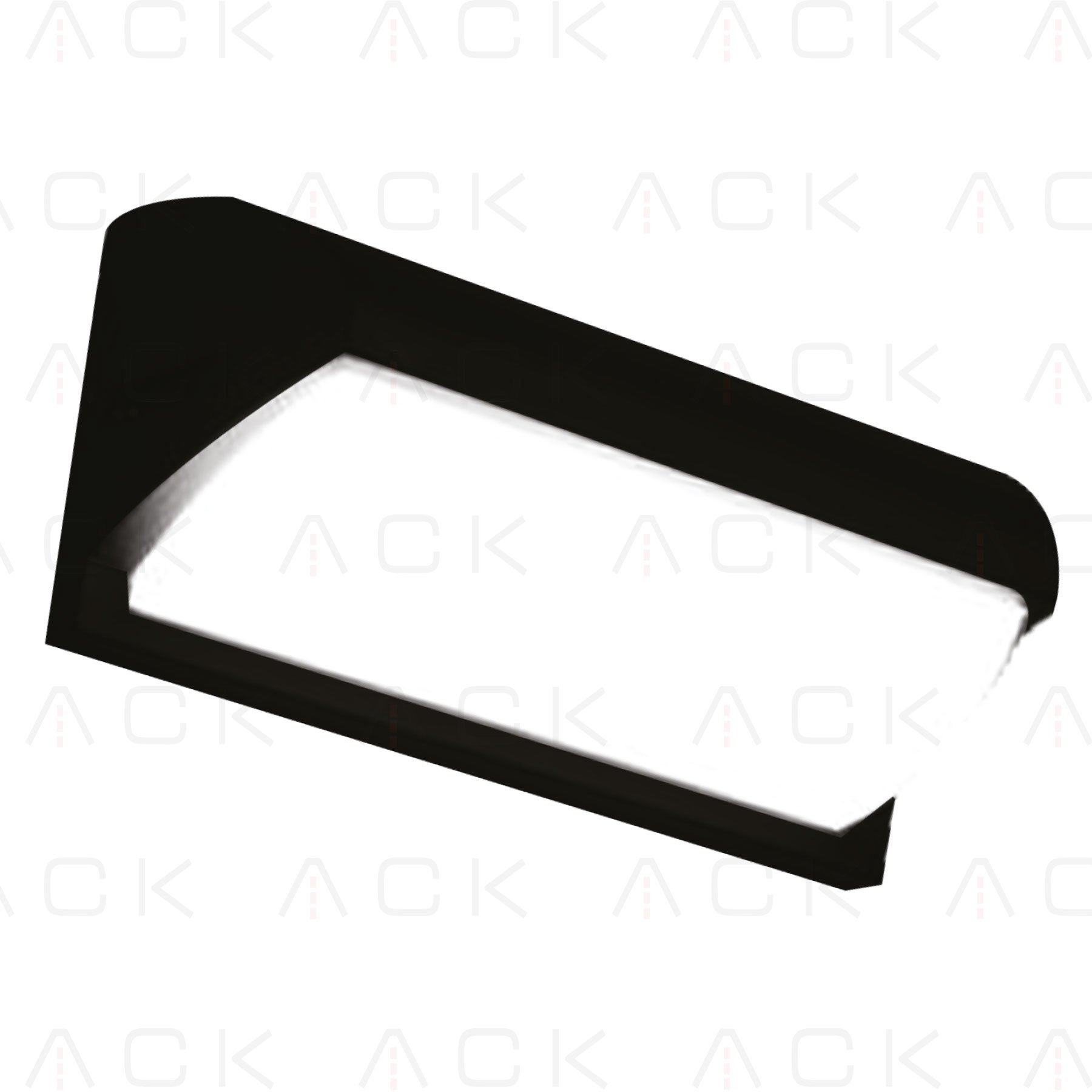 ACK Led Duvar Aplıgı Sıyah Govde 30W 6500K (Mpl18 Black Body) AH07-06430
