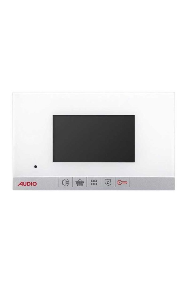 Audio 001180MBP 4.3 inç 80 Daire Mekanik Buton Panelli Görüntülü Diafon Paketi