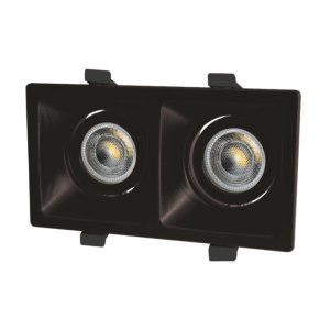 Cata Dekoratif Spot Puma 2'li Siyah CT-5005 (Ampül ve Duy Hariç)