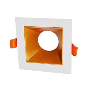 Cata Jaguar Beyaz - Gold Dekoratif Spot CT-5062 (Ampül ve Duy Hariç)