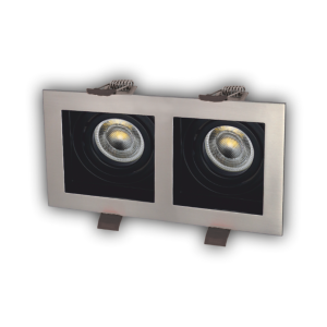 Cata Pars 2'li Satin - Siyah Dekoratif Spot CT-5226 (Ampül ve Duy Hariç)