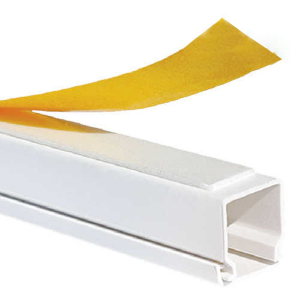 Mutlusan 40x40 mm Kablo Kanalı Yapışkan Bantlı Canalex Seri - 001 157 040040 20 00