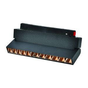 Forlife 12W Pro Siyah Komp.Lens Har.Magnet Arm. 6500K Dım. FL-5522 B D