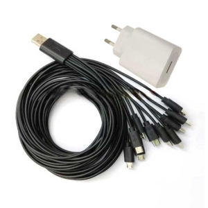 Forlife 10lu Şarj Kablosu ve Adaptörü FL-8079