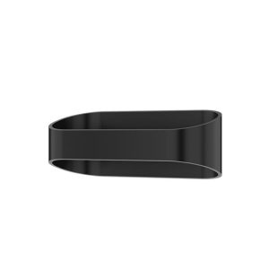 Goya 10W 3000K 100X250X95mm 3000K Gün Işığı Siyah Duvar Apliği GY 6216