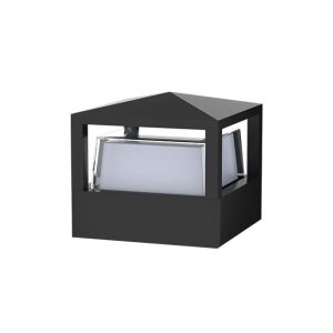 Goya 12W 3000K 130X160X160mm 3000K Gün Işığı Siyah Duvar Apliği GY 6220