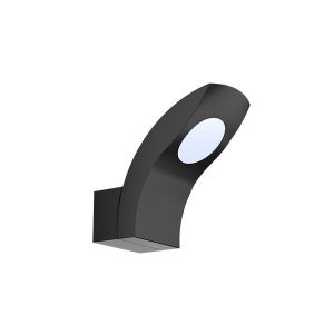 Goya 10W 3000K 7X10X19,2cm Sarı Ledli Siyah Duvar Apliği GY 6237