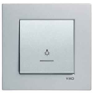 Viko Artline Novella Işıklı Light Anahtarı (Çerçeve Hariç)