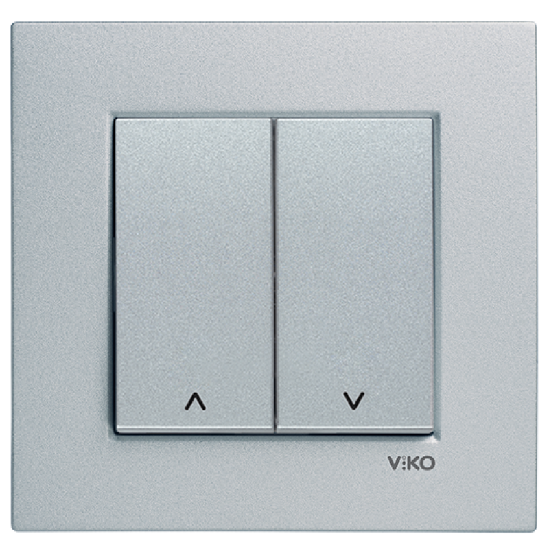 Viko Artline Novella / Trenda 2 Düğmeli Jaluzi Kumanda Anahtarı (Çerçeve Hariç)