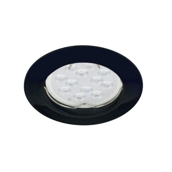 Jupiter GU5.3 Duy Sabit Spot JH509 Siyah